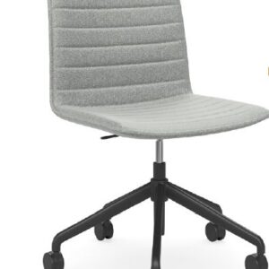 DD Nikola Meeting Chair Black Base - Grey